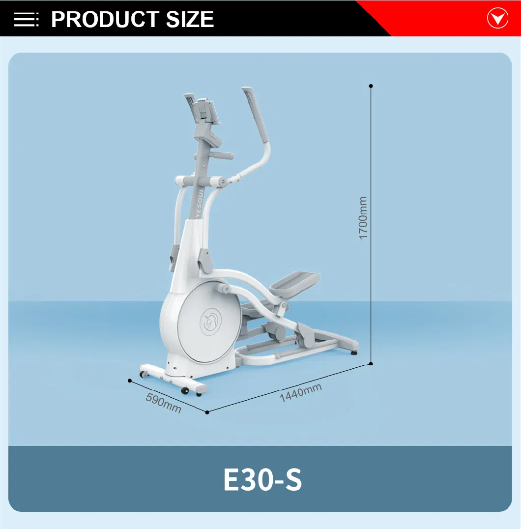 Yesoul Home Gym/Elliptical Bikemagnet Elliptic/Fitness Bicylce Crosstrainer/Ellipticals Bike/Elliptical Cycle/Magnetic Cross Trainer/Elliptical Trainer