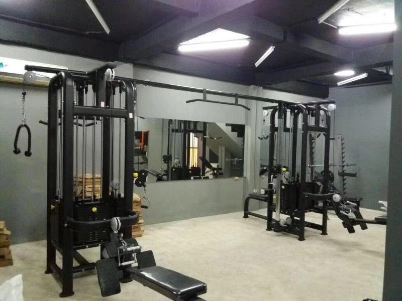 Multi Function Training Group Life Fitness Equipment Multi Jungle 4 Stacks